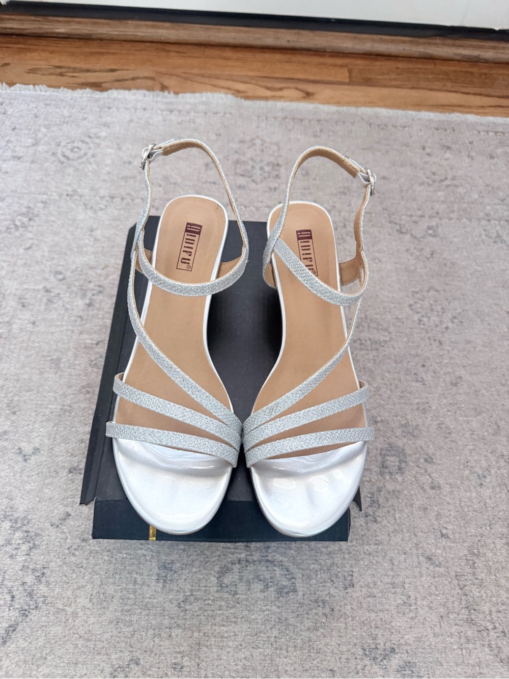 Women’s Dressy Strappy 2 Inch Low Kitten Heels